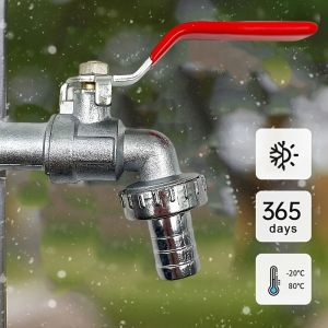 Zinc Alloy Water Nozzle IBC Ton Bucket Accessories Outdoor Garden Faucet Home Garden Nozzle
