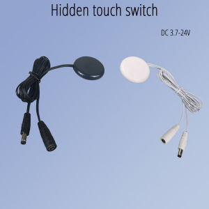 Hidden Touch Switch DimmerThrough-Wood Sensor for LED Light Strips3.7-24V DC 5A25mm PenetrationInvisible Control