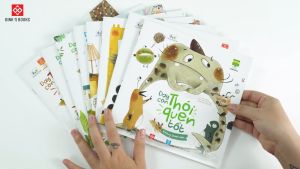 Sách Dạy Con Thói Quen Tốt - Tự Tin Can Đảm Không Đố Kỵ Không Tức Giận Không Tham Lam Không Nói Dối - Đinh Tị