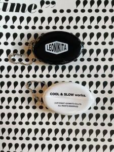 Leonikita Rubber Access Card Holder Coin Purse Keychain Package Pendant Coinholder Keychain