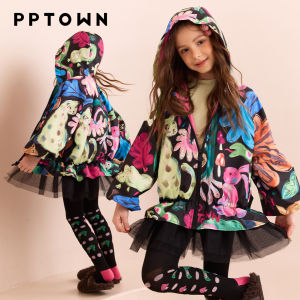 PPTOWN | Water Resistant Girls Jacket