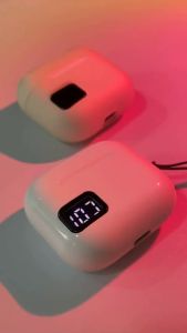 Asaki TRUE WIRELESS หูฟังไร้สาย ทรูไวเลส หูฟังเอียร์โฟนบลูทูธ5.3 จอ LED บอกปริมาณแบต แบตอึด เบสแน่น ไม่ค์สนทนาชัด รุ่น AK-PODS3PLUS รับประกัน 1 ปี