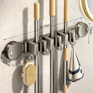 LIWAN | Suction Cup Bathroom Organizer Rack