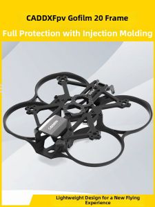 CADDXFPV | Đế Gắn Chống Sốc 2-inch Cao Cấp Bằng Carbon