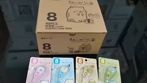 Cute Lovely White Out Corrector Correction Tape Stationery Student Altered Tapes School Office Supplies Sekolah Pita