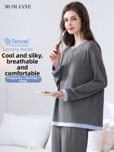Mom Jane | Sweat-absorbing Nursing Sleepwear Set Modal