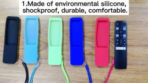 Remot Remote TV TCL LCD LED Smart TV RC802V Dan Protective Sleeve Anti Slip Dustproof