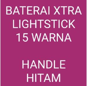 BATERAI EXTRA LIGHTSTICK 15 WARNA HANDLE HITAM