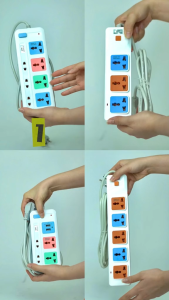 Ổ Cắm Điện Đa Năng COMET Dây 85cm/2m/3m/5m Công Suất 2500w/1800w Chống Cháy Chịu Nhiệt Cao Công Tắc On/Off