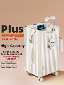 MEIFANER | Universally Appropriate Large Capacity Student Boarding Lockable Suitcase