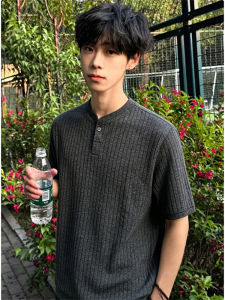 CHENMU | Classic Stylish Texture T-Shirt Short Sleeve