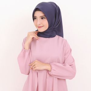 Eve Jilbab Pesta Satin Mewah AZ020