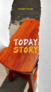 เก้าอี้สตูลไม้ยางนา ขนาด 25 x 50 x 49 cm มีให้เลือกหลายสี สีย้อมไม้สักทองไม้แดงไม้ประดู่สีดำสีขาว