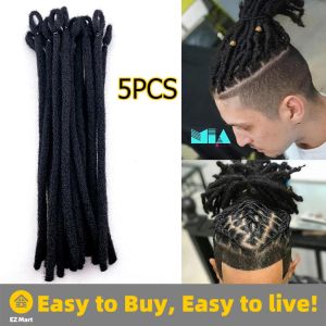 【Fast Shipping】 Dansama Synthetic Dreadlock Extensions Made From Human Hair Handmade Locs Dreadlocks For Women/Men Fashion Hair Hip-Hop Style Men-Dreadlocks