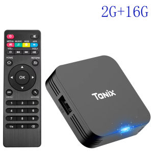 Original Tanix TX1 Android 10 TV Box 2.4G WIFI 4K UHD 16GB 8GB Global Media Player MINI Set Top Box