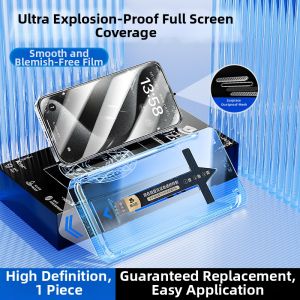 MAGIC JOHN | Privacy Tempered Glass Full Coverage iPhone Screen Protector