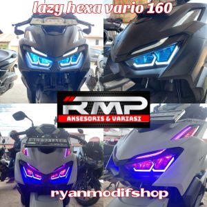 Lampu alis bawah lazy eye  vario 160 new