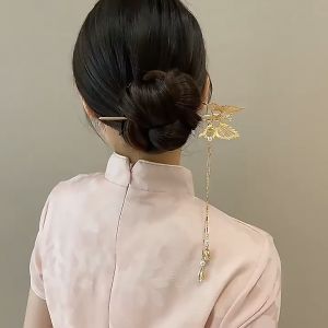 Waving Butterfly Antiquity Hair Pin Hair Chopstick 古风挥动蝴蝶流苏发簪步摇发饰 HC1