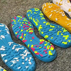Bright Light Tapak Outsole Sepatu Futsal Anak Truf/Gerigi - Outsole Sepatu Olahraga Futsal Motif Totol Bahan Rubber Karet