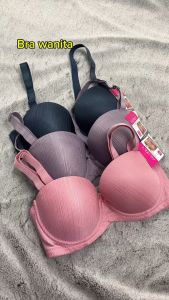 Bra Wanita Kawat Busa Tipis Half Cup 34B 36B 38B FELANCY Bahan Halus Dan Lembut Pakaian Dalam Underwear 242F
