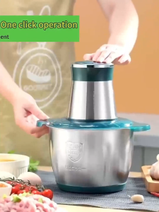 【Ready Stock】Meat grinder 3L household electric meat grinder small 300W multi-function meat grinder料理机绞肉机-COD