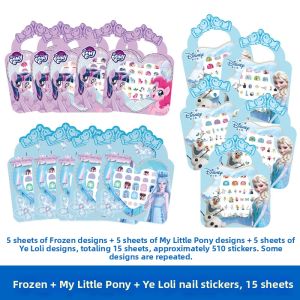 GLUECHEE | DIY Kids Princess Elsa Nail Stickers