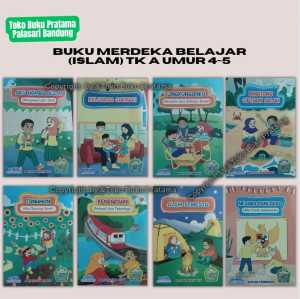Paket Majalah PAUD RA Islam Kurikulum Merdeka TK A Umur 4-5 Tahun