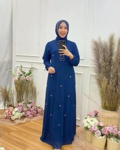 [COD] GAMIS CERUTY COMBINASI APLIKASI PAYET PREMIUM SUPER MEWAH - GAMIS CERUTY TERBARU