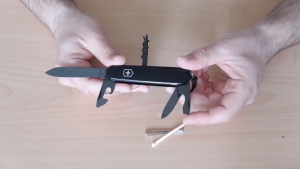 Dao xếp đa năng Spartan Onyx Black 1.3603.31P Victorinox Thụy Sỹ