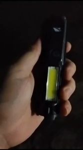 SENTER LED SMILING SHARK 622E - WITH COB - BISA DI ZOOM IN ZOOM OUT - BISA DI CAS