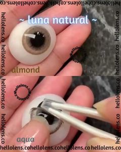 HELLOLENS.CO My Luna Natural 14.5mm Lens / Softlen My Luna Natural by Pinkin Softlens