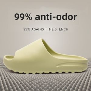 Coconut Slippers Mens Summer Sports Outdoor Anti-slip Indoor Home Thick Bottom Odor-resistant EVA Flip Flops Womens