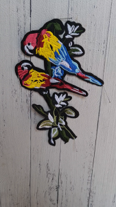 (Per Pcs) AP602A Bordir Tempel Setrika Motif Burung / Iron Patch Motif Burung