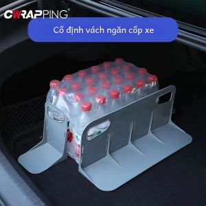 Đa Năng Cốp Xe Ô Tô Có Giá Để Đồ Đa Năng Tự Động Nhựa Vách Ngăn 2 Kích Cỡ Lưng Chắc Chắn Thân Cây Cố Định Người Tổ Chức