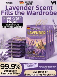 Yinian | Moisture Proof Mold Resistant Odor Removal Insect Repellent Lavender Sachet
