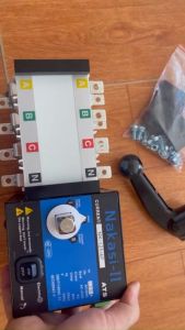 Chuyển nguồn ATS 3 Pha 100A 4 cực Nakasi-II
