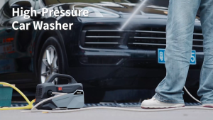 MeeGoo 100Bar High Pressure Car Washer Water Jet Outdoor Ground And Wall Wash Machine Water Spray Pump Car Cleaning Tools