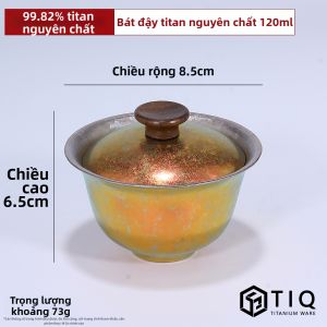 XINLONGTANG | Bộ Trà Đôi Lớp Titanium Sạch