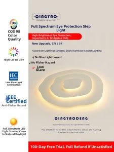 QINGYAO | Modern Minimalist Ceiling Light Full Spectrum