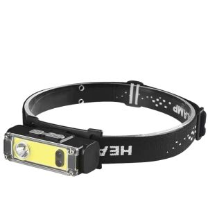Đèn Pin Gắn Đầu COB Đa Chức Năng Đèn Làm Việc Có Thể Sạc Lại Bằng USB Chống Nước Để Câu Cá Ban Đêm Và Sử Dụng Ngoài Trời