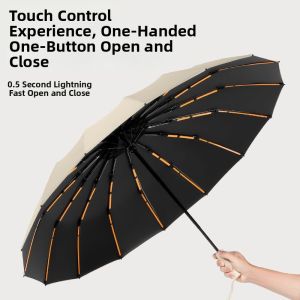 Ben.C | Automatic Folding Large Reinforced Thick Wind-Resistant Umbrella
