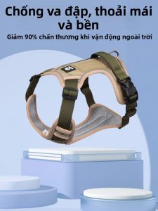 FENGCAO | Dây Dắt Chó Kiểu Áo Choàng Chống Sốc cho Chó Trung và Lớn