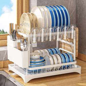 Multifunctional Drip Tray Kitchen Dish Rack