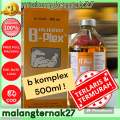 VITAMIN b plex kompleks HEWAN 500ml injeksi nafsu makan sapi kambing kuda domba babi ayam anjing kucing pedet cempe monyet b complex b komplex b komplexs complek compleks. 