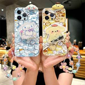 Full Cover Cute Cartoon Durable Soft Silicone Phone Case for Vivo X100 X90s X80 X70 X60 X50 pro Pura70 pro with Anti-Fall Protection