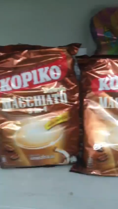 SALE! Cafe hoà tan Kopiko Macchiato 3 in 1 Thái Lan bịch 20 gói 24g date T3/2027