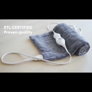 Electric blanket back pain relief multifunctional electric blanket neck portable physiotherapy heating pad 60*30 cm 10 levels of fast dry and wet pain relief adjustable temperature suitable for office and home