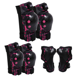 KINGFLY | Childrens Elbow and Knee Guard Protective Gear for Skating