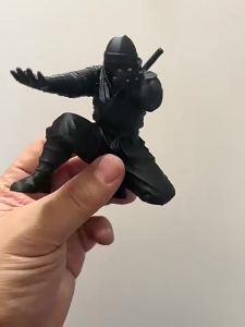 Funny 3D Printed Ninja Pen Holder Personalized Desktop Decor Stationery Storage Ornament Model for Home Office Desk Gift