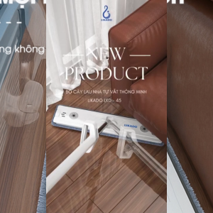 Cây lau nhà tự vắt bảng rộng LKD-45
